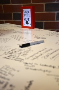 A literal brag table