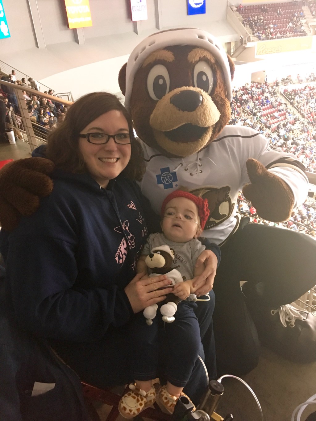 Another Hockey Game for Miss Tori 